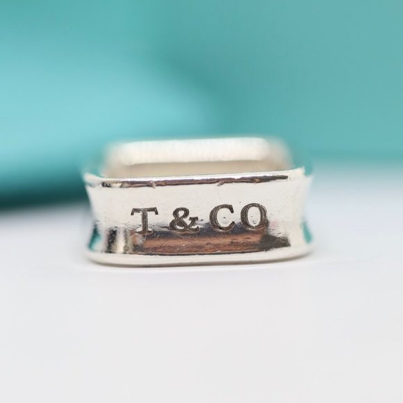 Tiffany & Co. Jewelry - Tiffany & Co. 1837 Square Ring Size 5